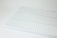Twin wire shelfves L800 T500 mm white
