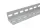 Angle Profile 35x35x1,5 mm, 2.300 mm, RAL 7035, Screwable