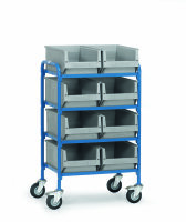 Beistellwagen 32931 - mit Kaesten Ladeflaeche 630 x 470 mm