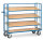 Etagenwagen 4256 mit 4 Boeden Ladeflaeche 1.650 x 610 mm