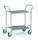 Servierwagen 5032 Ladeflaeche 430 x 610 mm - weissaluminium -