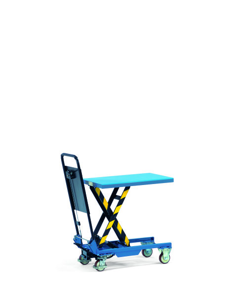 Hubtischwagen 6831 Ladeflaeche 700 x 450 mm / 150 Kg