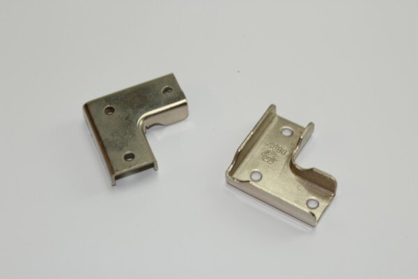 Eckverbinder 19mm vernickelt