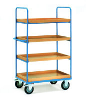 Etagenwagen 8322 mit Kaesten Ladeflaeche 1.000 x 700 mm