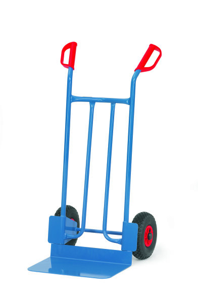 Stahlrohrkarre B1116V Vollgummiraeder 250 x 60 mm