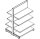 Gondola Basic with 8 shelves H160 T47 B100 cm jurawhite