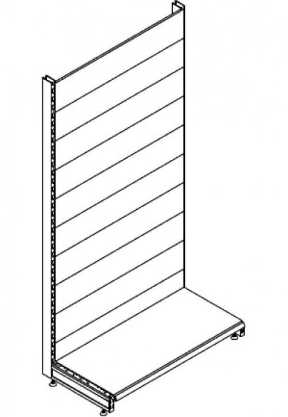 Wandregal Paneele Rückwände H200 T47 cm