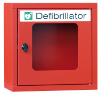 Hängeschrank für Defibrillatoren mit Alarm RAL...