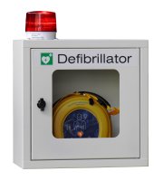 Hängeschrank für Defibrillatoren mit Alarm und...