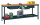 Werkbank 900x700x2000, 3 Hängeschubladen, 1 unterer Ablageboden