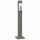 Hygienesäule, Desinfektionsmittelspender mit 1 Liter Tankvolumen zum Wiederbefüllen mit Ellbogenhebel, inkl. 1 Liter Desinfektionsmittel, 300x300x1400, Onyx