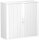 Querrollladenschrank Oberboden 25 mm, mit Standfüßen, abschließbar, 1200x425x1182, Silber/Weiß