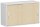 Anstell-SchiebetÃ¼renschrank Oberboden 25 mm, mit StellfÃ¼ÃŸen, abschlieÃŸbar, 1200x425x720, Ahorn/Lichtgrau