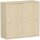 SchiebetÃ¼renschrank Oberboden 25 mm, mit StandfÃ¼ÃŸen, abschlieÃŸbar, 1200x425x1182, Ahorn/Ahorn