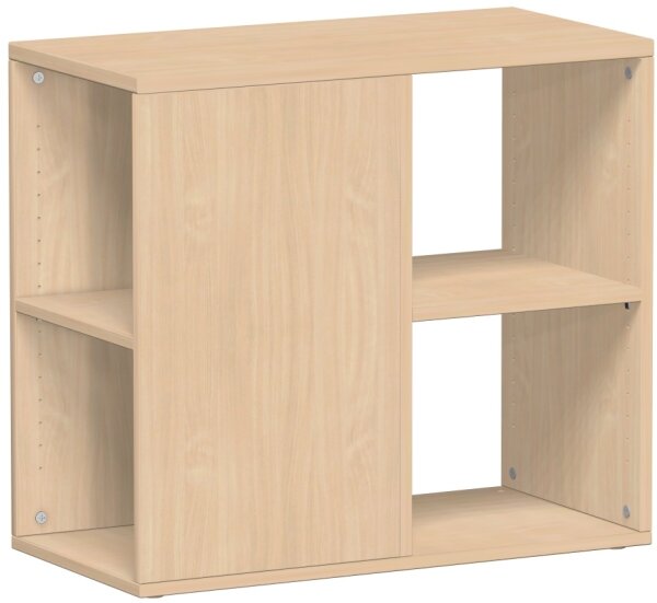 Anstell-Regal mit Stellfüßen, 400x800x720, Buche