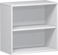 Regal, 1 Dekor-Einlegeboden, 800x425x768, Weiß