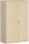 Garderobenschrank mit ausziehbarem Garderobenhalter, mit Mittelseite und 3 Dekor-Einlegeböden, abschließbar, 1000x425x1536, Ahorn/Ahorn
