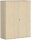 Garderobenschrank mit ausziehbarem Garderobenhalter, mit Mittelseite und 3 Dekor-Einlegeböden, abschließbar, 1200x425x1536, Ahorn/Ahorn