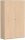 Garderobenschrank mit ausziehbarem Garderobenhalter, mit Mittelseite und 5 Dekor-Einlegeböden, abschließbar, 1200x425x1920, Buche/Buche