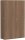 Garderobenschrank mit ausziehbarem Garderobenhalter, mit Mittelseite und 5 Dekor-Einlegeböden, abschließbar, 1200x425x1920, Nussbaum/Nussbaum