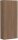 Garderobenschrank mit ausziehbarem Garderobenhalter, mit Mittelseite und 7 Dekor-Einlegeböden, abschließbar, 1000x425x2304, Nussbaum/Nussbaum