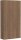 Garderobenschrank mit ausziehbarem Garderobenhalter, mit Mittelseite und 7 Dekor-Einlegeböden, abschließbar, 1200x425x2304, Nussbaum/Nussbaum