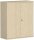 Flügeltürenschrank, 2 Dekor-Einlegeböden, abschließbar, 1000x425x1152, Ahorn/Ahorn