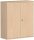 Flügeltürenschrank, 2 Dekor-Einlegeböden, abschließbar, 1000x425x1152, Buche/Buche