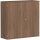 Flügeltürenschrank, 2 Dekor-Einlegeböden, abschließbar, 1200x425x1152, Nussbaum/Nussbaum