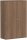 Flügeltürenschrank, 3 Dekor-Einlegeböden, abschließbar, 1000x425x1536, Nussbaum/Nussbaum
