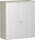 Querrollladenschrank, 2 Dekor-Einlegeböden, abschließbar, 1000x425x1152, Silber/Lichtgrau