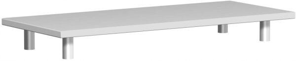 Aufsatzplatte, 1000x425x111, Lichtgrau