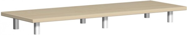 Aufsatzplatte, 1200x425x111, Ahorn