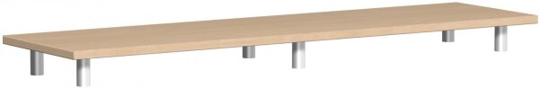 Aufsatzplatte, 1600x425x111, Buche