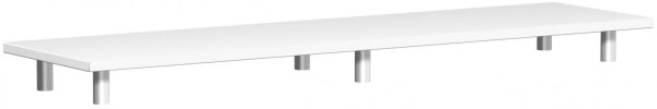 Aufsatzplatte, 1600x425x111, Weiß