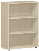 Regal mit Standfüßen, 400x400x752, Ahorn