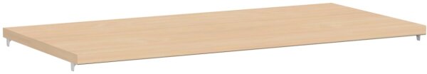 Einlegeboden mit Bodenträger, 800x370x19, Buche