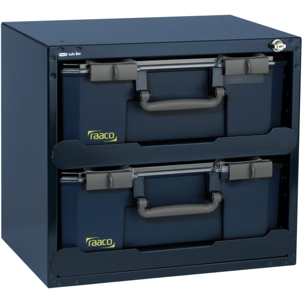 Strongbox, type SafeBox 150x2 with 2 CarryLite 150