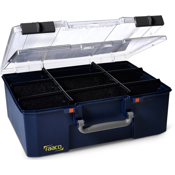 Assortment case, type CarryLite 150-9 (with sandwich lid without U-profile)
