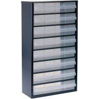 Steel cabinet series 1200, type 1208-03 with 8 drawers...