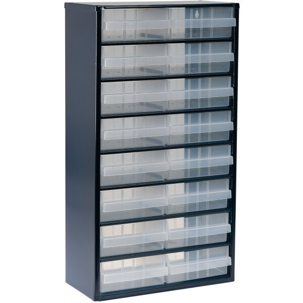 Steel cabinet series 1200, type 1216-04 with 16 drawers 150-04