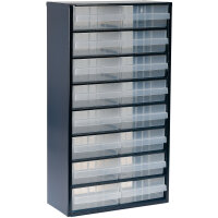 Steel cabinet series 1200, type 1216-04 with 16 drawers...