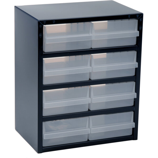 Stahlmagazin Serie 250, Typ 250/8-2 mit 8 Schubladen 250-02
