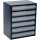 Stahlmagazin Serie 250, Typ 250/6-3 mit 6 Schubladen 250-03