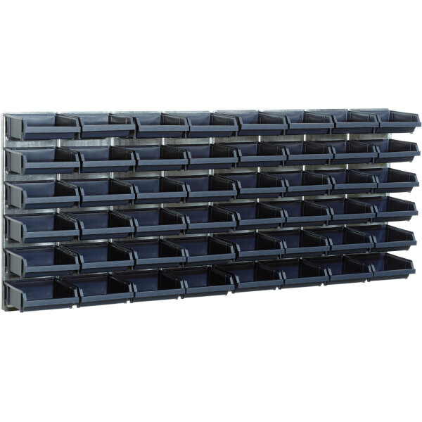 2 wall panels with 48 pcs type 2-80 bins