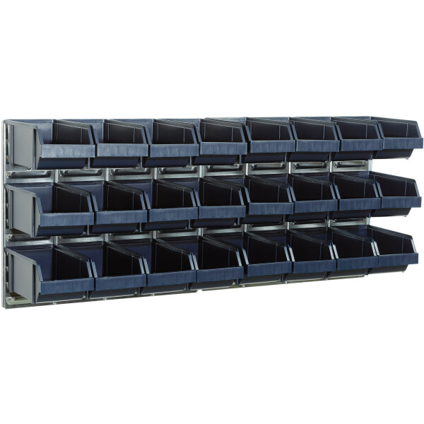 Schlitzpaneel: Sichtboxen-Wandpaneelx2 + 24 Sichtboxen 4-280