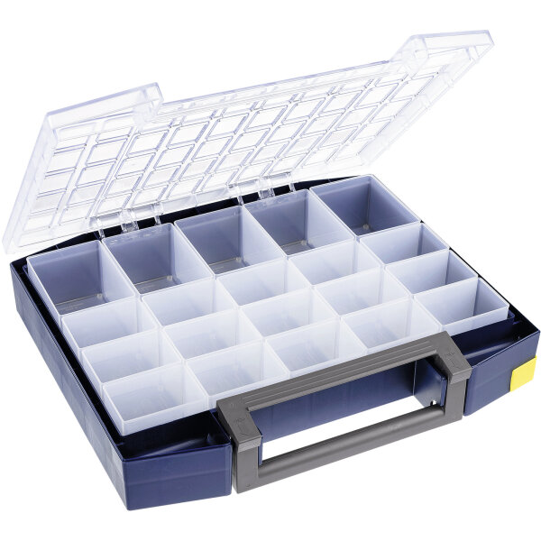 Sortimentskoffer Boxxser, Typ Boxxser 80 5x10-20, mit 20 Einsätzen