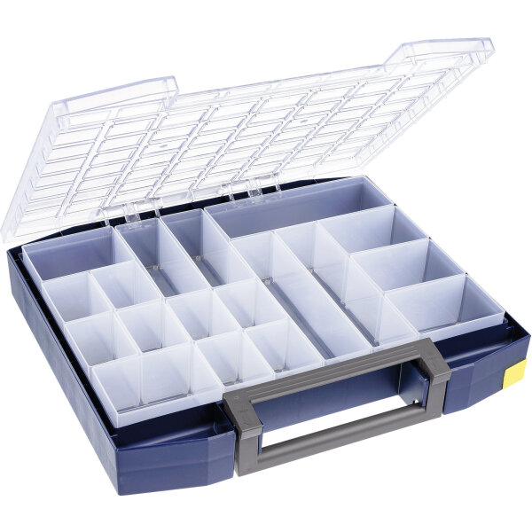 Sortimentskoffer Boxxser, Typ Boxxser 80 8x8-18, mit 18 Einsätzen
