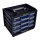 Portable carrying box, type HandyBox 55x4 with 4 assortment boxes