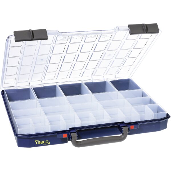 Assortment box CarryLite 55 5x10-25/2 with 25 removable inserts